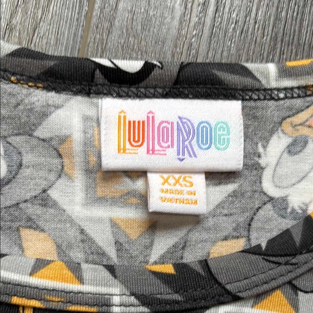 LuLaRoe Donald Duck Printed Dress Size XXS NWT!!! - Picture 2 of 6